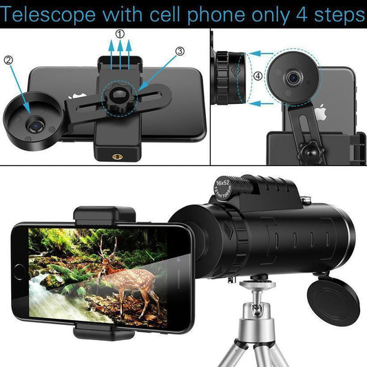 Monocular Telescope Zoom Scope